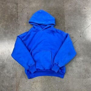 Yeezy Gap Blue Pullover Hoodie Mens Medium